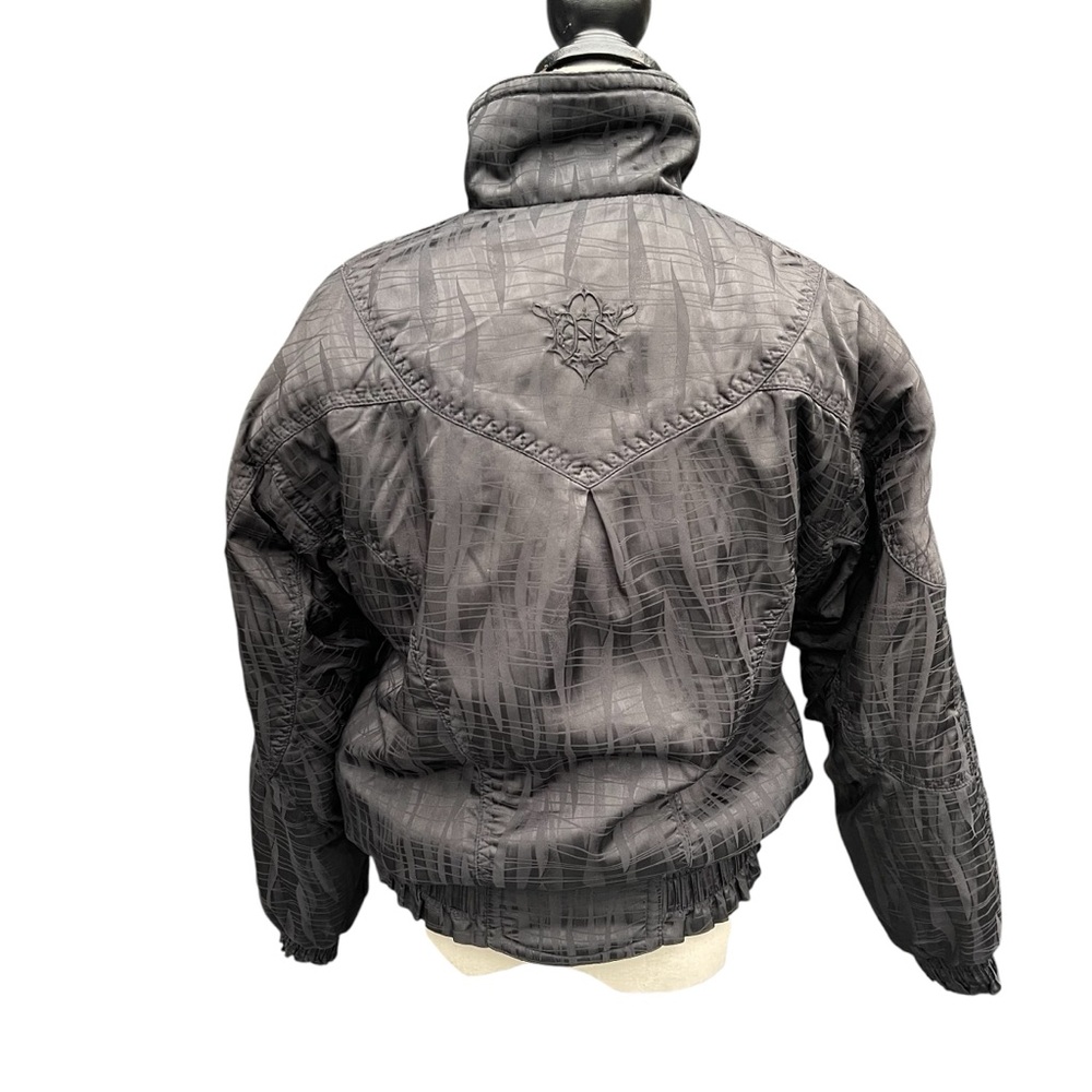 Vintage Descente Black Gold Accents Ski Jacket (S) - Picture 7 of 16
